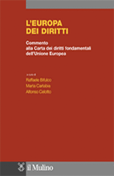 Cover L'Europa dei diritti. Commento alla Carta dei diritti fondamentali dell'Unione europea