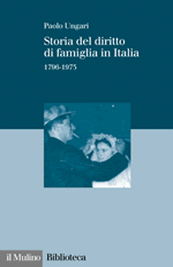 copertina Storia del diritto di famiglia in Italia (1796-1975)