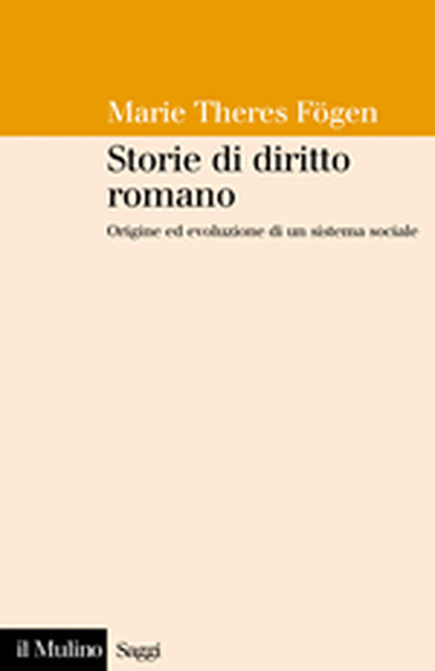 Copertina Storie di diritto romano