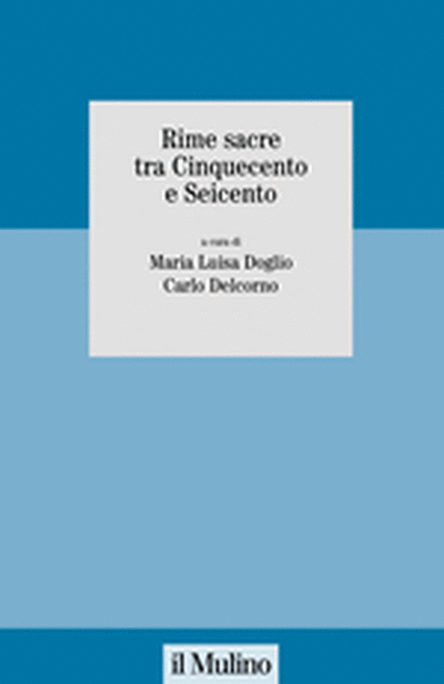 Cover Rime sacre tra Cinquecento e Seicento