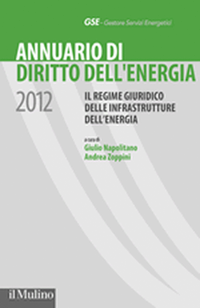 Copertina Annuario di Diritto dell'energia 2012