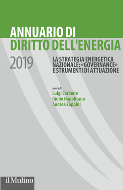 copertina Annuario di Diritto dell'energia 2019