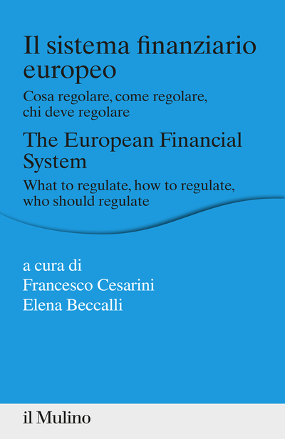 Copertina Il sistema finanziario europeo